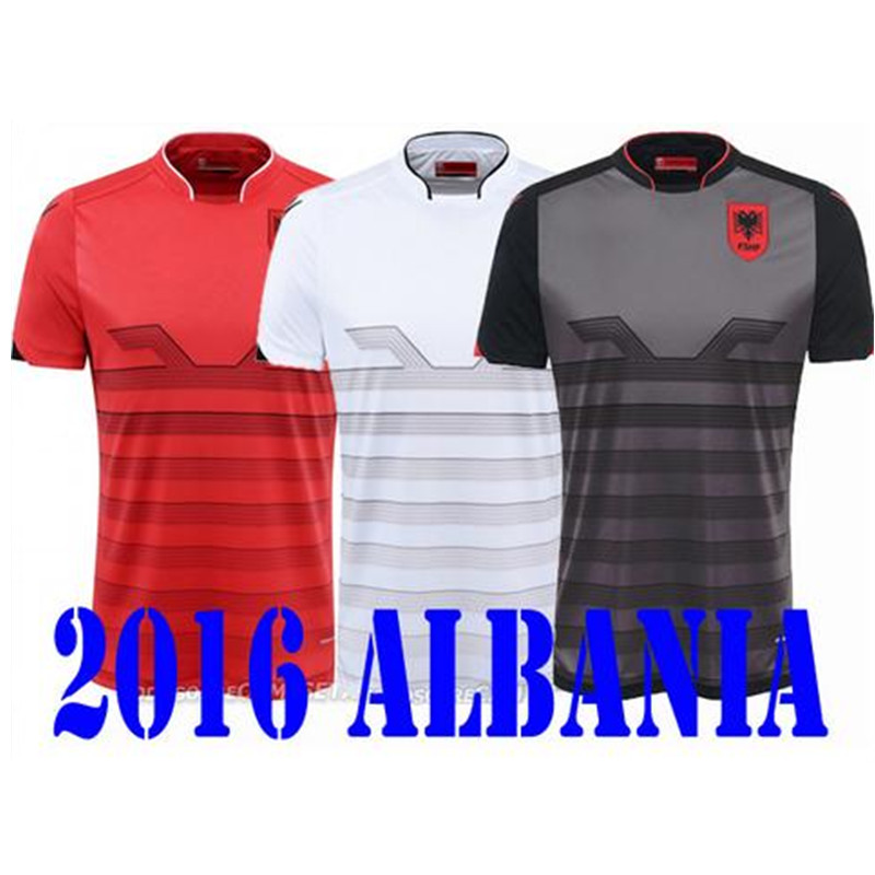 Wholesale-Stock 2016 2017 Albania canarama lenjani de futbol ROJO CASERO lejos negro camisetas de futbol 16 17 Albania CAMISETAS de futbol Wholesale-Stock 2016 2017 Albania canarama lenjani de futbol ROJO CASERO lejos negro camisetas de futbol 16 17 Albania CAMISETAS de futbol