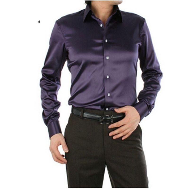 Wholesale-Chemise Homme 2016 New Custom Made 12 Color Men Shirt Long Sleeve Shirts Leisure Clothing