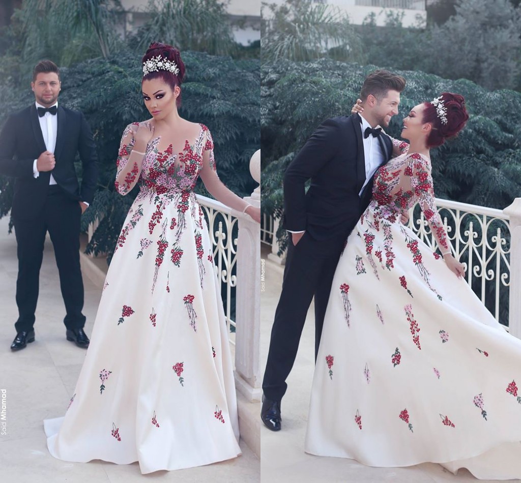 Winter Long Sleeve Said Mhamad Women Wear Prom Dresses Scoop Beaded Stones Sequins Backless 2K17 Bling bling Evening Gowns with Sweep Train, Fuchsia
Winter Long Sleeve Said Mhamad Women Wear Prom Dresses Scoop Beaded Stones Sequins Backless 2K17 Bling bling Evening Gowns with Sweep Train, Fuchsia