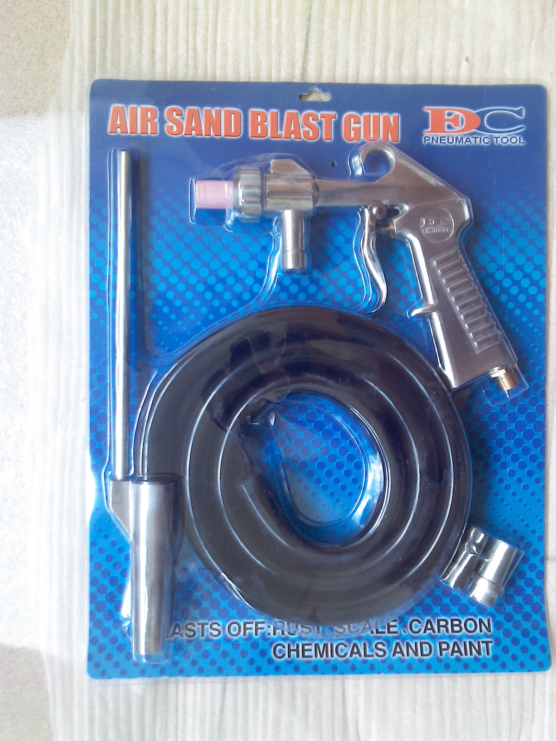 RZZ Air Sandblasting Gun Kit Sandblaster Spray Replacement for Sand Blaster Cabinet with Extra Nozzles
RZZ Air Sandblasting Gun Kit Sandblaster Spray Replacement for Sand Blaster Cabinet with Extra Nozzles