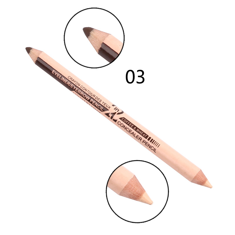 New Hot 48Pcs/Lot Maquiagem Eye Brow Menow Makeup Double Function Eyebrow & Concealer Pencils Maquille