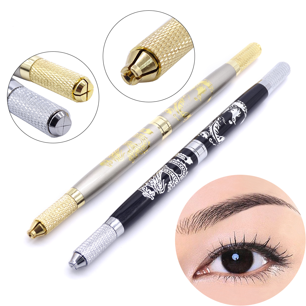 Permanent Makeup Machine Pen Supply Embroidery Art Eyebrow Manual Tebori Pen With 2 Types Slot Suitable For All Microblading Needles
Permanent Makeup Machine Pen Supply Embroidery Art Eyebrow Manual Tebori Pen With 2 Types Slot Suitable For All Microblading Needles
