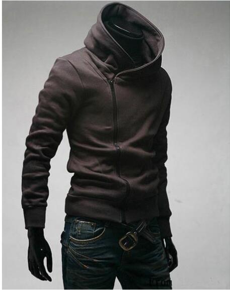 Wholesale-FREE SHIPPING High Collar Men Jacket Top Dust Coat Hoodies Clothes M L XL XXXL The spring new men inclined zipper, Brown
Wholesale-FREE SHIPPING High Collar Men Jacket Top Dust Coat Hoodies Clothes M L XL XXXL The spring new men inclined zipper, Brown