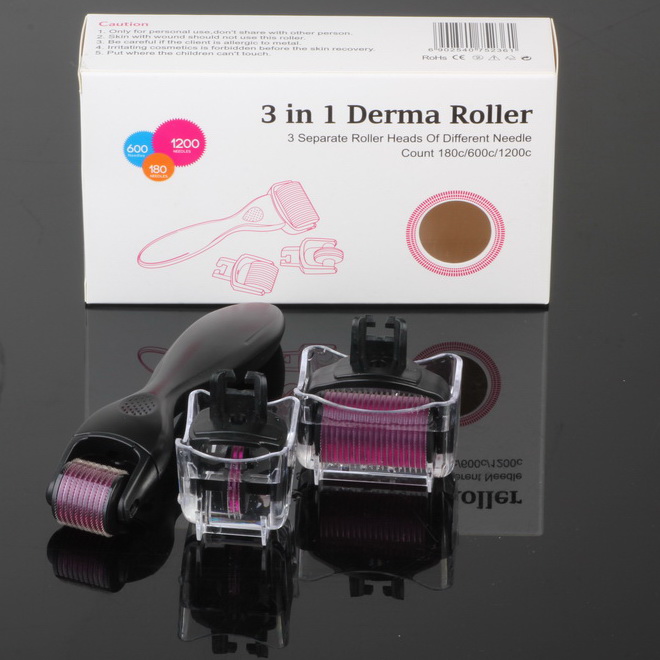 3 in 1 functions needles disk micro needle skin roller Titanium alloy derma roller facial beauty roller
3 in 1 functions needles disk micro needle skin roller Titanium alloy derma roller facial beauty roller