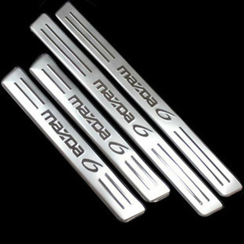 2012 Mazda 6 Stainless Steel Door Sill Scuff Plate Threshold Strip Welcome Pedal for 2009 2010 2011 2012 mazda 6 Car Accessories
2012 Mazda 6 Stainless Steel Door Sill Scuff Plate Threshold Strip Welcome Pedal for 2009 2010 2011 2012 mazda 6 Car Accessories