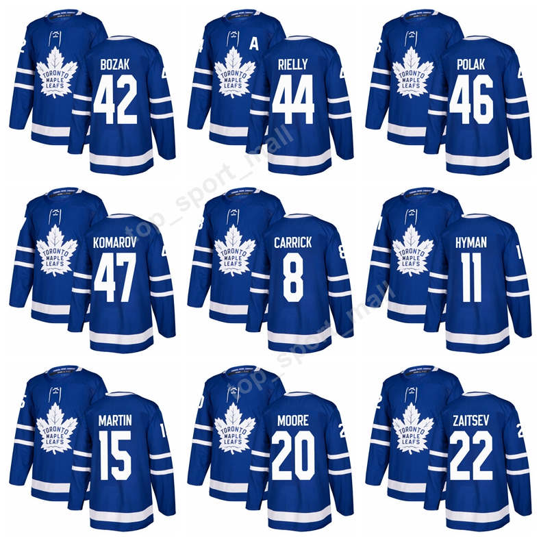 2017-2018 New Toronto Maple Leafs Hockey Jerseys 8 Connor Carrick 20 Dominic Moore 31 Frederik Andersen 47 Leo Komarov 46 Roman Polak, Black;red
2017-2018 New Toronto Maple Leafs Hockey Jerseys 8 Connor Carrick 20 Dominic Moore 31 Frederik Andersen 47 Leo Komarov 46 Roman Polak, Black;red