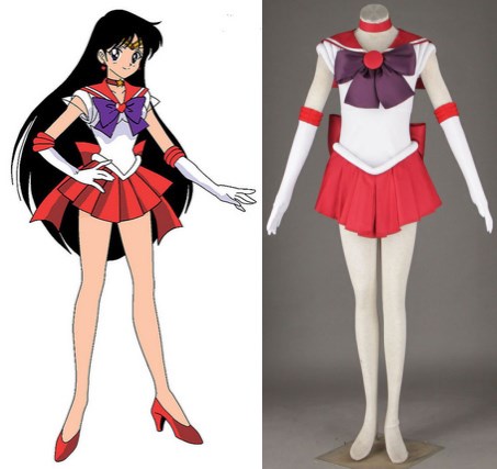 Sailor Moon cosplay Hino Rei Sailor Mars costume cosplay halloween woman costumes