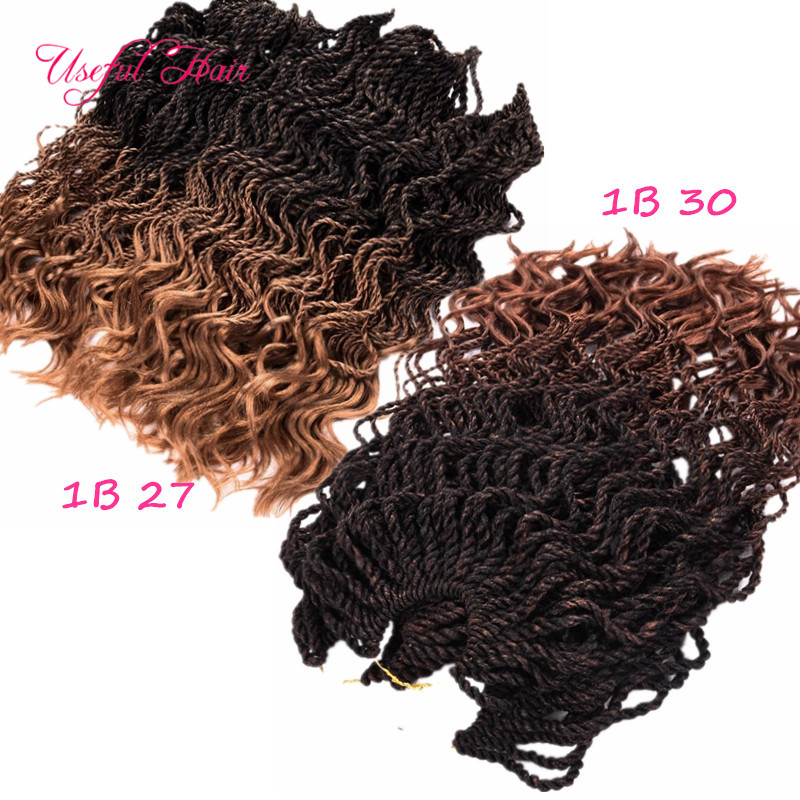 new style Pre-Twisted curl Senegalese Twist Crochet Braids hair 16inch half wave half kinky curly hair extensions synthetic braiding hair, 1b+purple
new style Pre-Twisted curl Senegalese Twist Crochet Braids hair 16inch half wave half kinky curly hair extensions synthetic braiding hair, 1b+purple