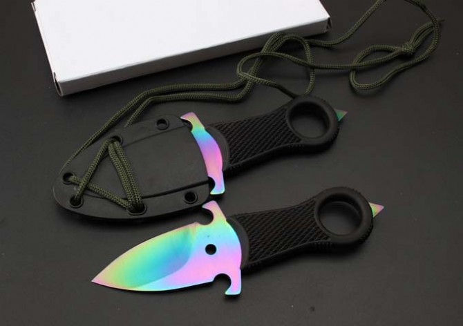 New War Wolf Daggers Pocket Fixed Blade Knife Keychain Tactical Hunting Survival Rescue Neck Knife Utility EDC Tools Xmas Man Collection
New War Wolf Daggers Pocket Fixed Blade Knife Keychain Tactical Hunting Survival Rescue Neck Knife Utility EDC Tools Xmas Man Collection