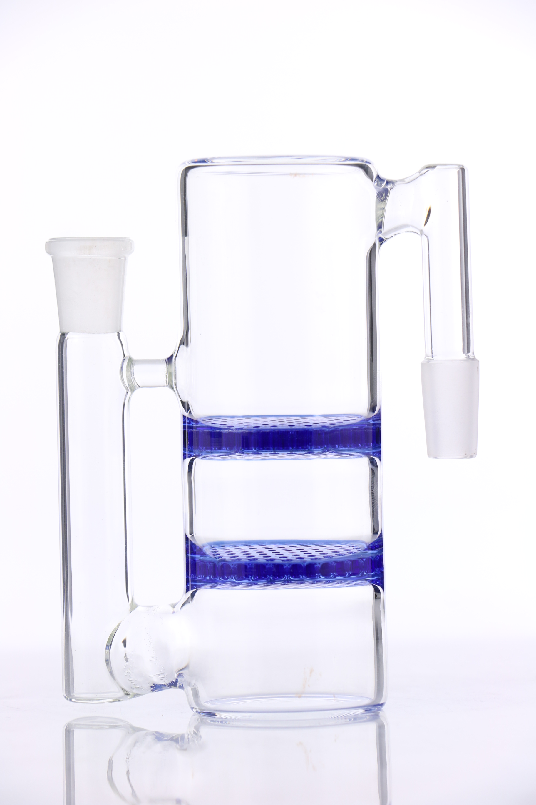 Glass Bong Ashcatcher smoking accessories Two Honeycombs Perc Precooler 14mm & 18mm joint for water bongs 2layers 
Glass Bong Ashcatcher smoking accessories Two Honeycombs Perc Precooler 14mm & 18mm joint for water bongs 2layers