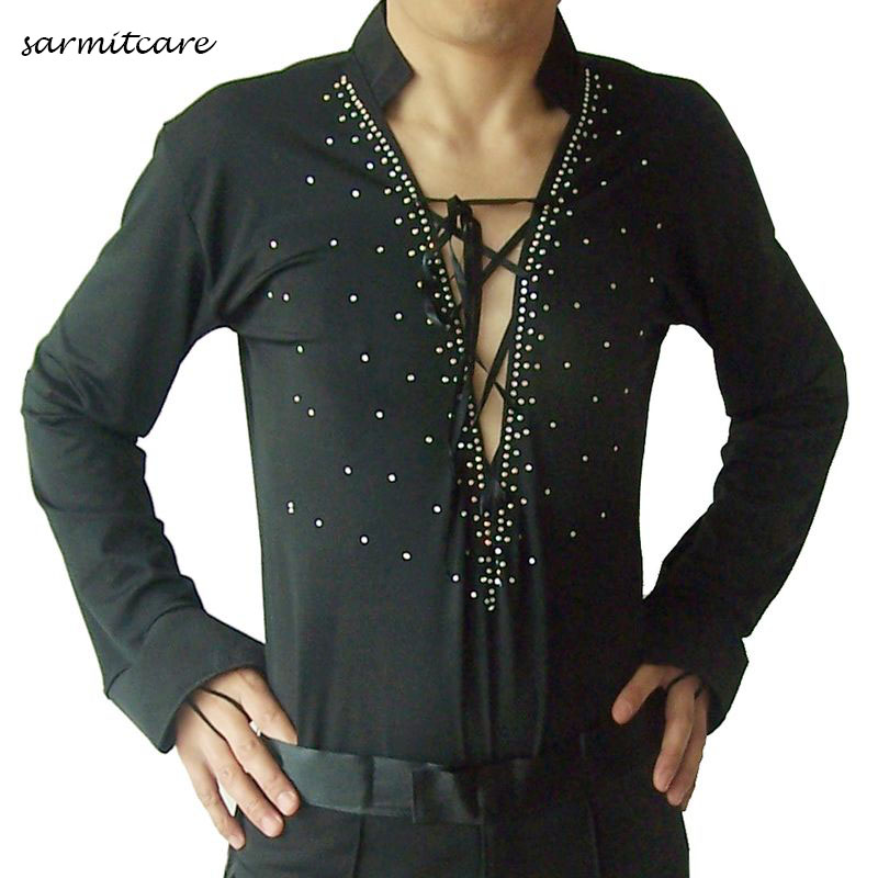 Male Latin Dance Shirt for Men Samba Dance Costumes Tango Samba Costume Dance Clothes Latin Shirts 6 Choices D0700 Deep V Neck Rhinestones, Pink
Male Latin Dance Shirt for Men Samba Dance Costumes Tango Samba Costume Dance Clothes Latin Shirts 6 Choices D0700 Deep V Neck Rhinestones, Pink