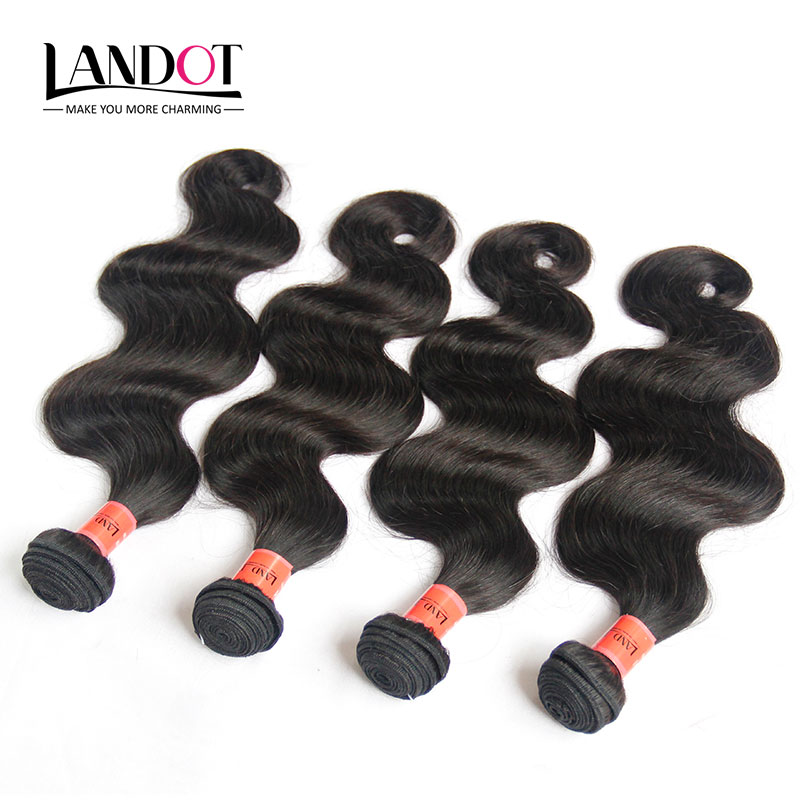 9A Brazilian Virgin Human Hair Weave Bundles Body Wave UNPROCESSED Indian Malaysian Peruvian Cambodian Mongolian Remy Hair Extension Dyeable