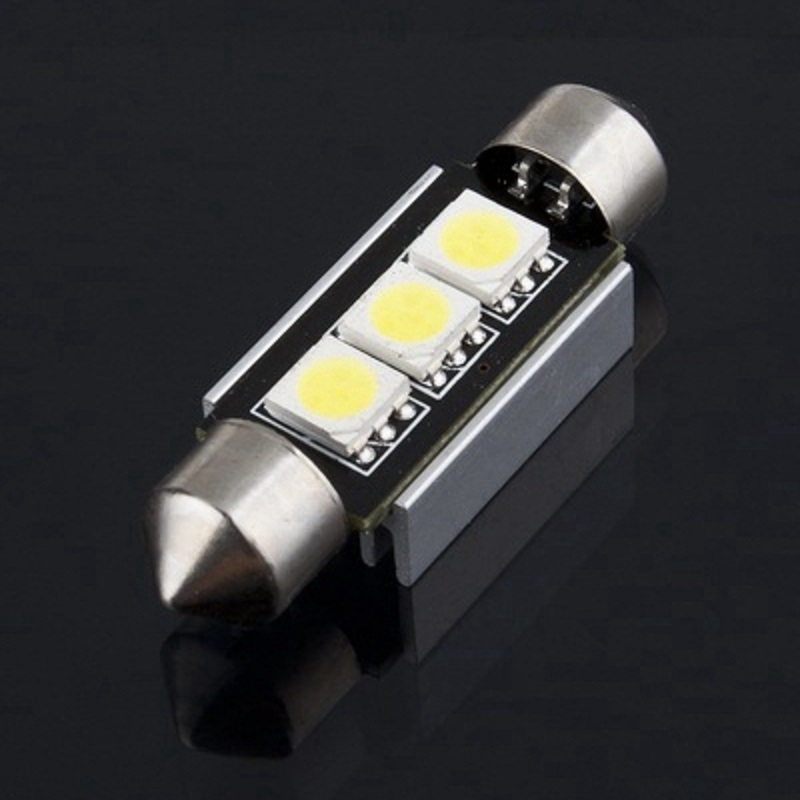 36mm 39mm C10W C5W 3SMD 3 SMD 5050 LED CANBUS NO Error Festoon Bulb Car Licence Plate Light Auto Housing Interior Dome Lamp 12V
36mm 39mm C10W C5W 3SMD 3 SMD 5050 LED CANBUS NO Error Festoon Bulb Car Licence Plate Light Auto Housing Interior Dome Lamp 12V