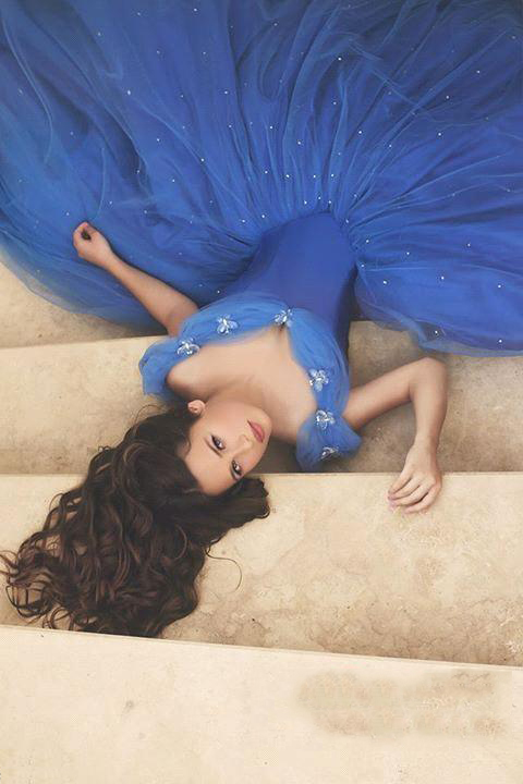 Sweety Off Evening Shoulder Tull With Applique Ball Gown Pangent Gowns Back Zipper Tiered Custom Made Formal Party Dresses New S