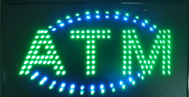 LED Plastic PVC Frame LED ATM Sign Billboard LED Neon Signs Electronic Billboards Indoor Sized 24''x13
LED Plastic PVC Frame LED ATM Sign Billboard LED Neon Signs Electronic Billboards Indoor Sized 24''x13