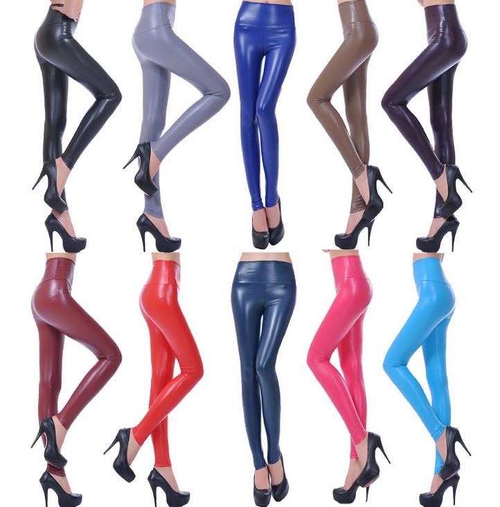 Vintage Women PU Faux Leather Slim Pants High Waist Leggings Pants Fleece Stretch Skinny Pencil Capris candy colors xmas gift, Pls remark colors
Vintage Women PU Faux Leather Slim Pants High Waist Leggings Pants Fleece Stretch Skinny Pencil Capris candy colors xmas gift, Pls remark colors