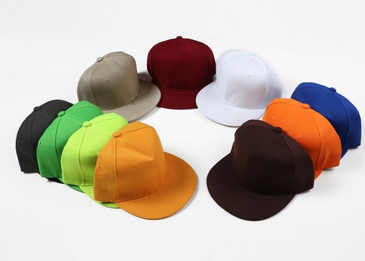 Newest Blank Plain Snapback Hats Unisex women Men's Hip-Hop adjustable bboy sports Baseball Cap sun hat colorful Fashion Accessories gift
