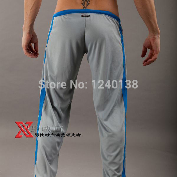 Wholesale-2016 NEW Men Low mens lounge pants Sport Sweat Pants COMFORTABLE Sleep Bottoms hot free shipping