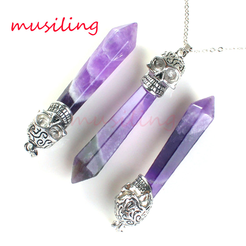 Pendants Skull Reiki Pendulum Natural Stone Amethyst Opal etc Hexagon Prism Magic Charms Healing Chakra Wicca Witch Amulet Jewelry
Pendants Skull Reiki Pendulum Natural Stone Amethyst Opal etc Hexagon Prism Magic Charms Healing Chakra Wicca Witch Amulet Jewelry