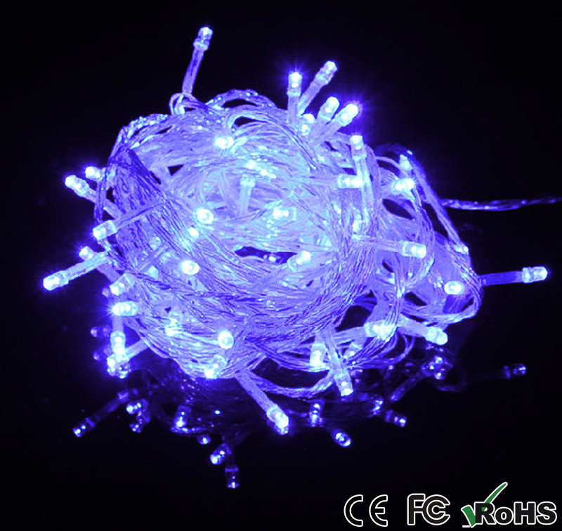 20M/30M/50M/100M 600 LED String Fairy Lights Xmas Decor Red/Blue/Gre lights Twinkle lighten Colorfull Christmas Party Wedding