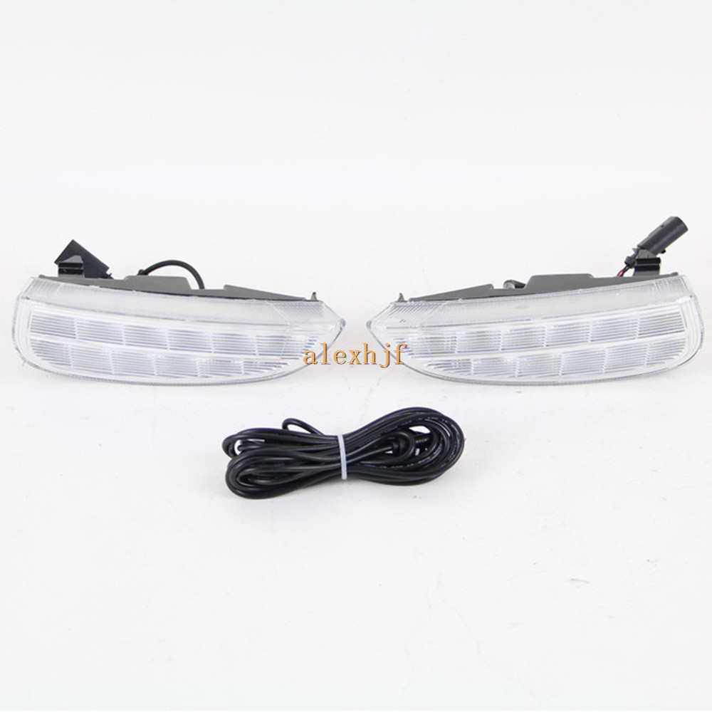 July King LED Daytime Running Lights DRL Case for Porsche Cayenne 2008~2010, LED Yellow Front Bumper Turn Signal Light, White
July King LED Daytime Running Lights DRL Case for Porsche Cayenne 2008~2010, LED Yellow Front Bumper Turn Signal Light, White