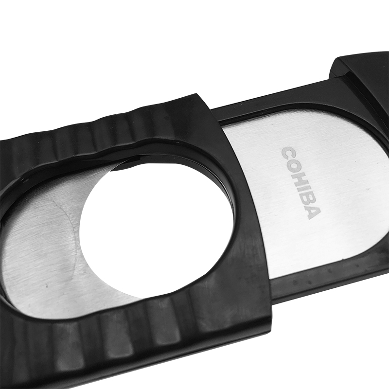 Stainless Steel Double Blade Cigar Cutter Scissors Plastic Creative Double Finger Stretch Type Metallic Cigar Knife
Stainless Steel Double Blade Cigar Cutter Scissors Plastic Creative Double Finger Stretch Type Metallic Cigar Knife