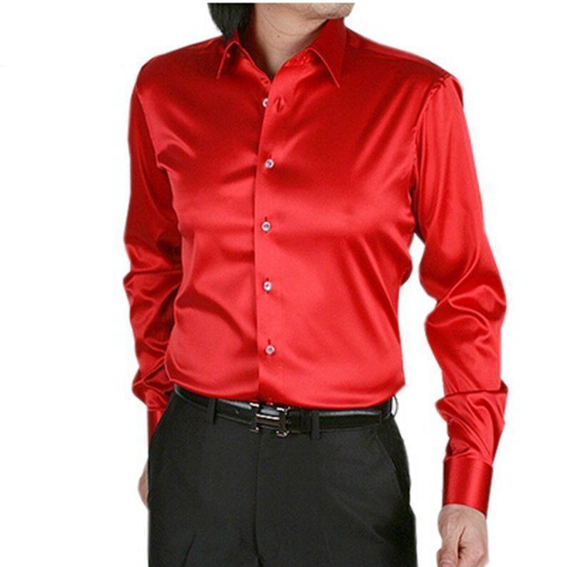 Wholesale-Chemise Homme 2016 New Custom Made 12 Color Men Shirt Long Sleeve Shirts Leisure Clothing