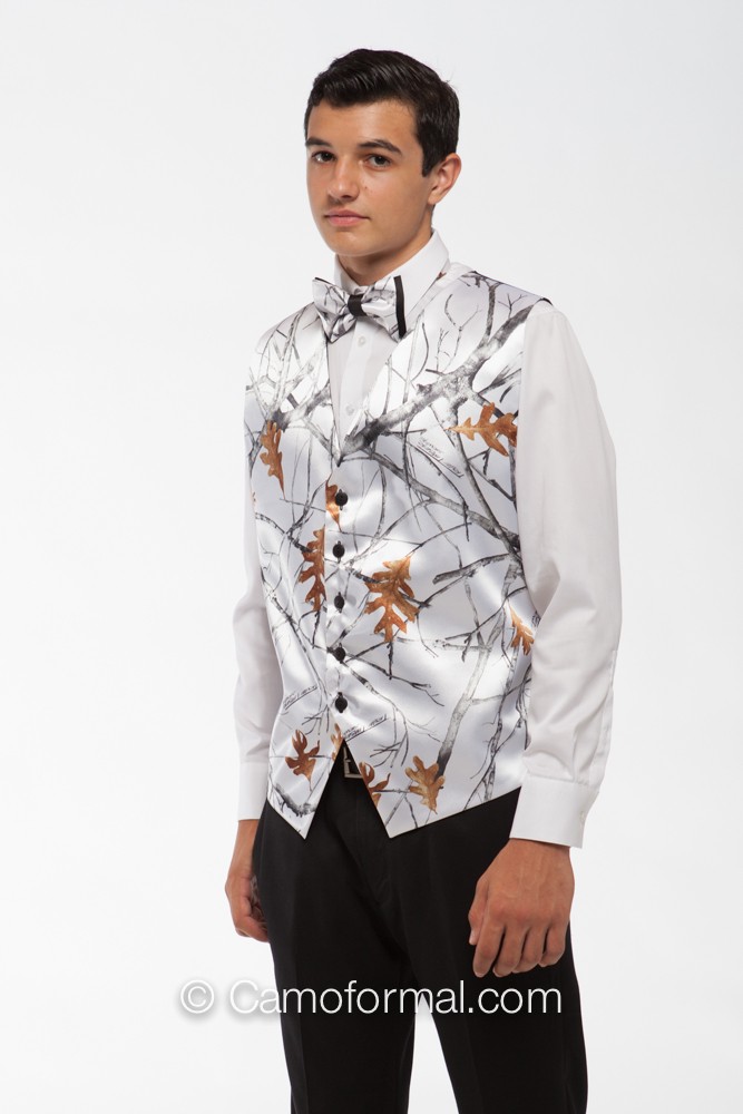 Camo Groom Vests Cu… - image