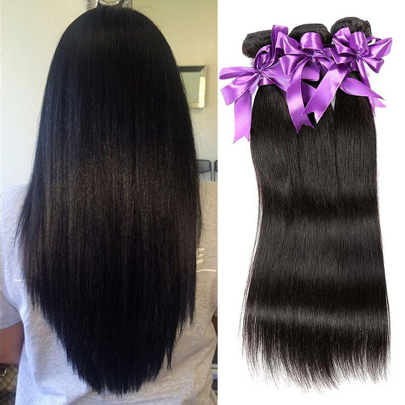 Brazilian Straight Human Hair Weaves 3 Bundles Cheap Human Hair Extensions 100% Unprocessed Virgin Hair Weaves Natural Color
Brazilian Straight Human Hair Weaves 3 Bundles Cheap Human Hair Extensions 100% Unprocessed Virgin Hair Weaves Natural Color