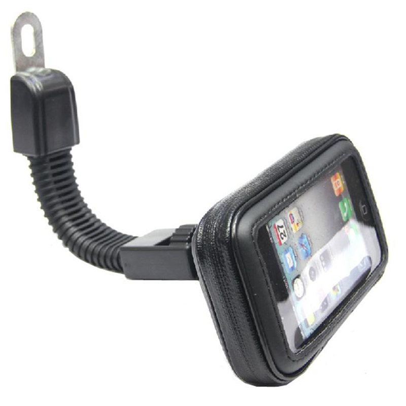 Waterproof Motorcycle Case Bag Car Motor GPS Navigation Mobile Phone Holder Stand for iPhone X 8 7 6S Plus