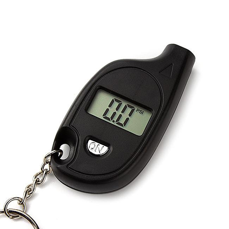 Update Keychain LCD Digital Screen Tire Pressure Gauge Universal Tyre Tool For Car Truck Bike