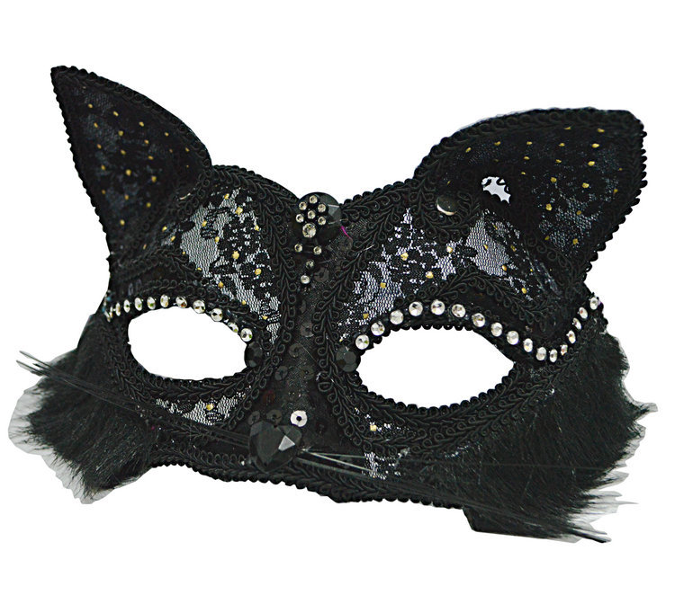 Venetian Masquerade Mask Women's Sexy Black Glitter Fancy Cat Lace Eye Mask Halloween Cat Lace Eye Mask HJ120
Venetian Masquerade Mask Women's Sexy Black Glitter Fancy Cat Lace Eye Mask Halloween Cat Lace Eye Mask HJ120
