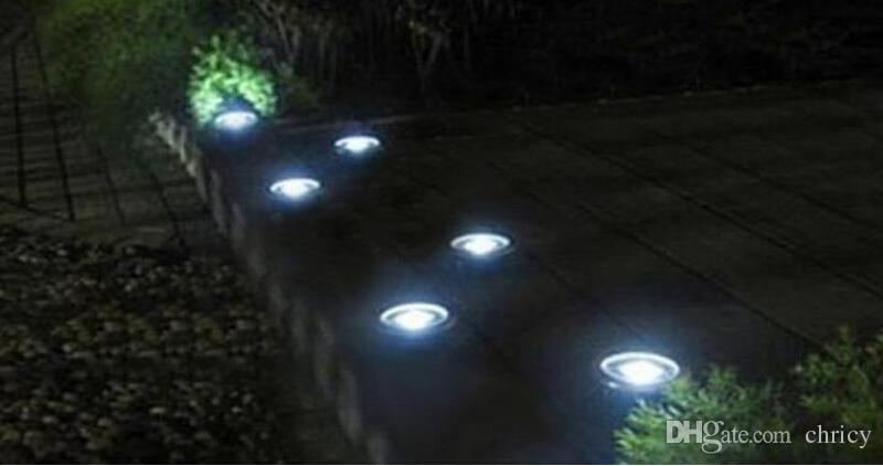 Solar led lawn lamp 3led spike landscape spotlights IP65 cool white / warm white outdoor underground lighting fixture