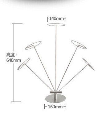 High-grade stainless Steel Hat Stand Display Racks Metal Cap Display Stand Holders Hat Hanger
High-grade stainless Steel Hat Stand Display Racks Metal Cap Display Stand Holders Hat Hanger