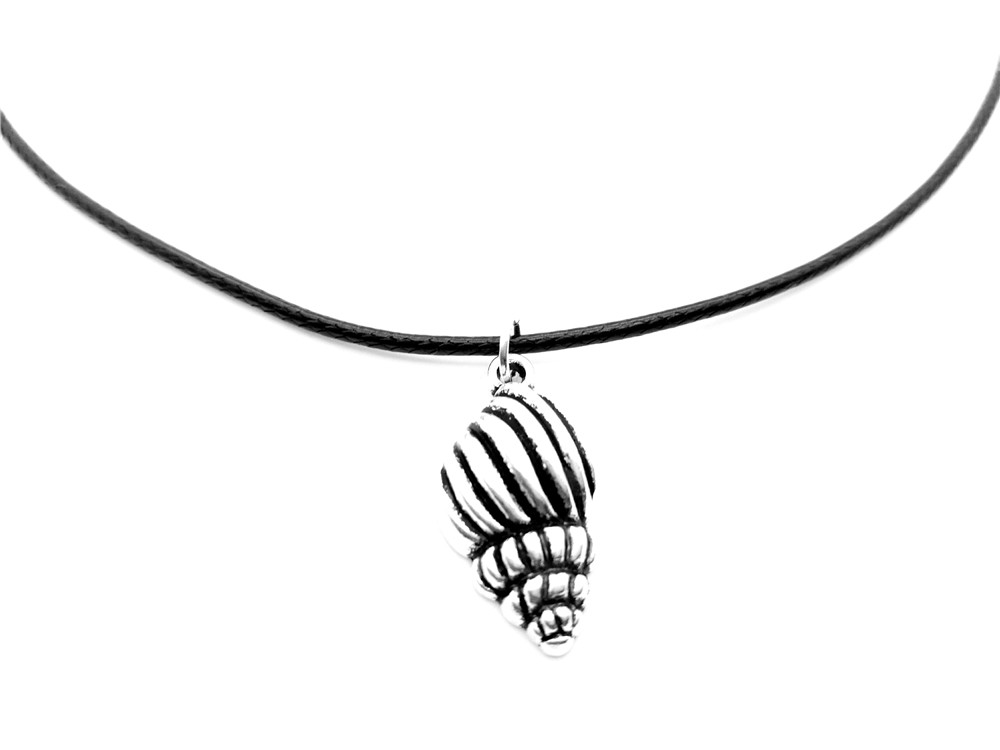 30PCS Beach Sea Shell Conch Necklace Ocean Winds Nautical Ariel Mermaid Seashell Leather Rope Necklaces