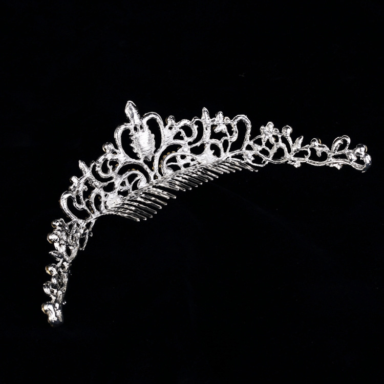 Hot High-grade Diamond Ornament Bride Headdress Fashion Wedding Elegant Crown
