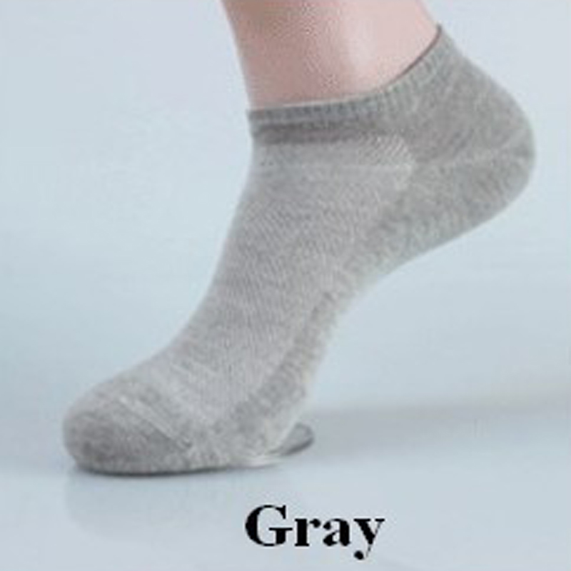 Men039s Ankle Socks Sports Summer Mesh Breathable Sport Thin Boat Socks For Male Solid White Mens Socks Brand Running Human 20 7760872