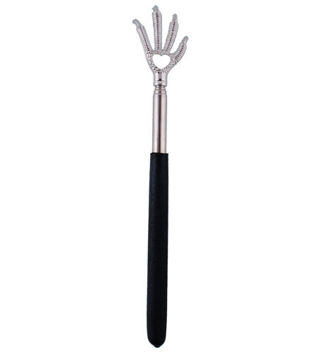 New Adjustable Convenient Black Eagle Claw Stainless Steel Massager Back Scratcher Gift