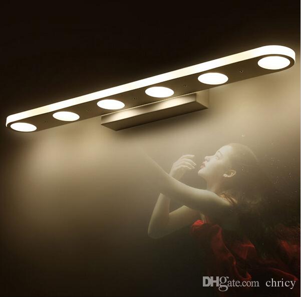 Creative bathroom vanity led light led mirror lights modern wall lamps bathroom dress room make up bathroom lighting wall sconces lamp