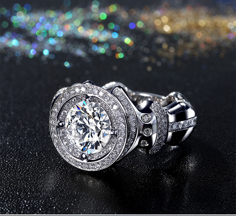 Victoria Wieck Cocktail Jewelry Manmade 925 Sterling Silver Topaz Simulated Diamond Gemstones Wedding Band Men Rings for Lover Gift Size8-13