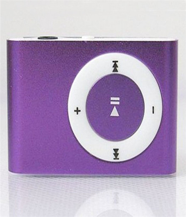 Mini Lettore Mp3 Player Alluminio Clip Usb Supporta Micro Sd TF 16 32 Gb Rosso No Screen Clip MP3 Wholesale Gift Card Clip Good Quality Nice