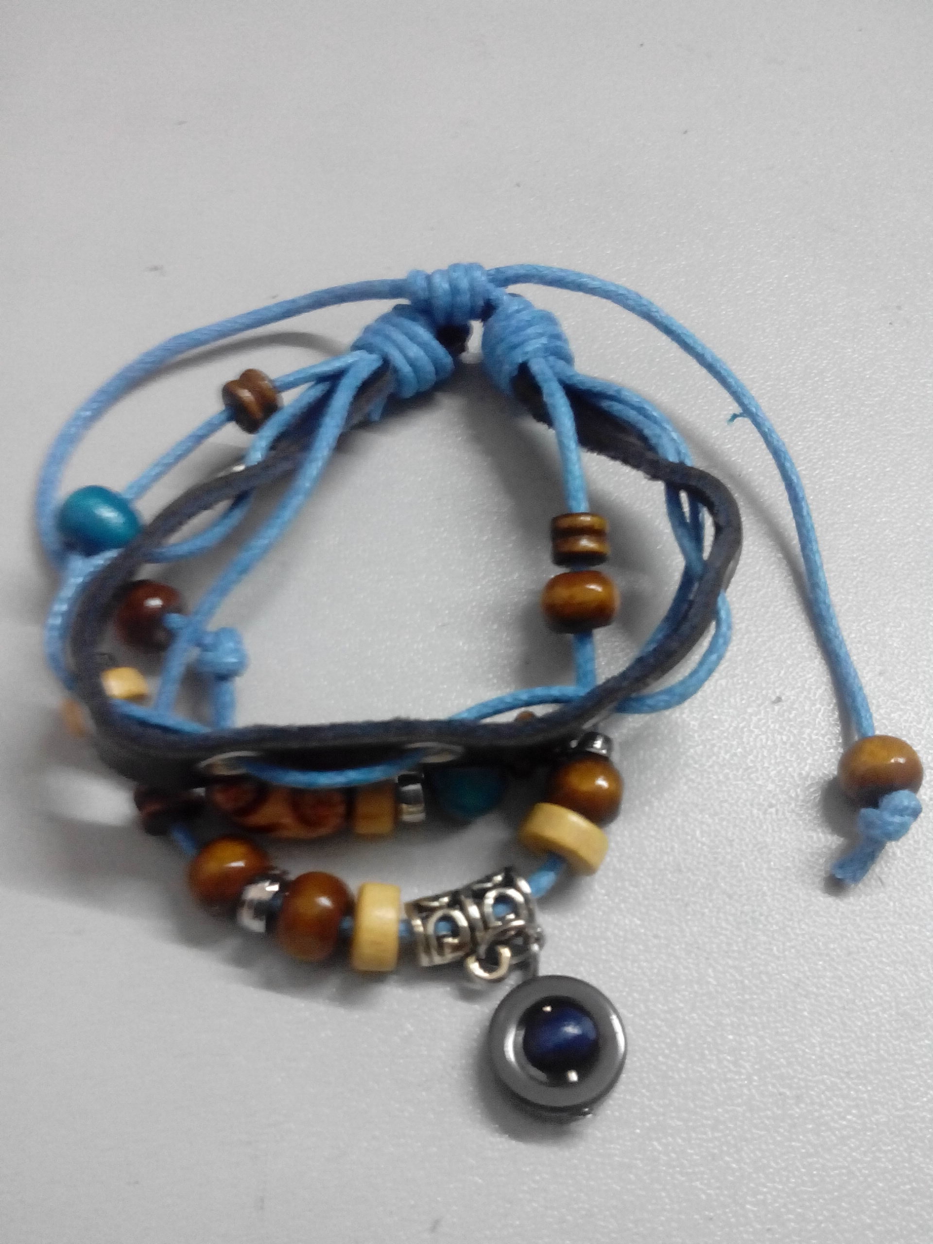 Mix order Multi styles 50pcs* Men Women Braid Leather Cord Bead Cross Heart Bracelet Wristband Hemp Surfer