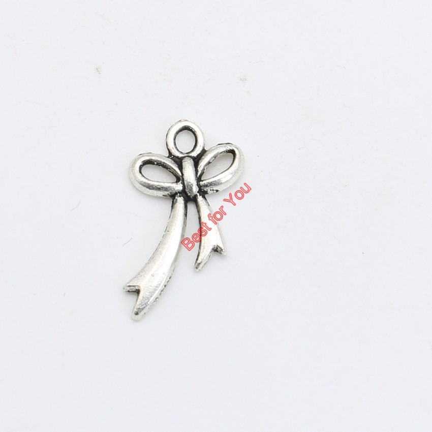 40pcs Antique Silver Plated Bow Charms Pendants Bracelet Necklace Jewelry Making Accessories DIY 20x11mm
40pcs Antique Silver Plated Bow Charms Pendants Bracelet Necklace Jewelry Making Accessories DIY 20x11mm