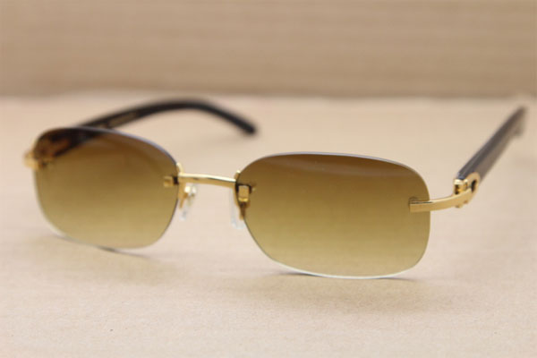 Manufacturers wholesale 3524015 Rimless Black Buffalo Horn Sunglasses Men glasses outdoors driving Size:55-18-140 mm Eyeglasses
Manufacturers wholesale 3524015 Rimless Black Buffalo Horn Sunglasses Men glasses outdoors driving Size:55-18-140 mm Eyeglasses