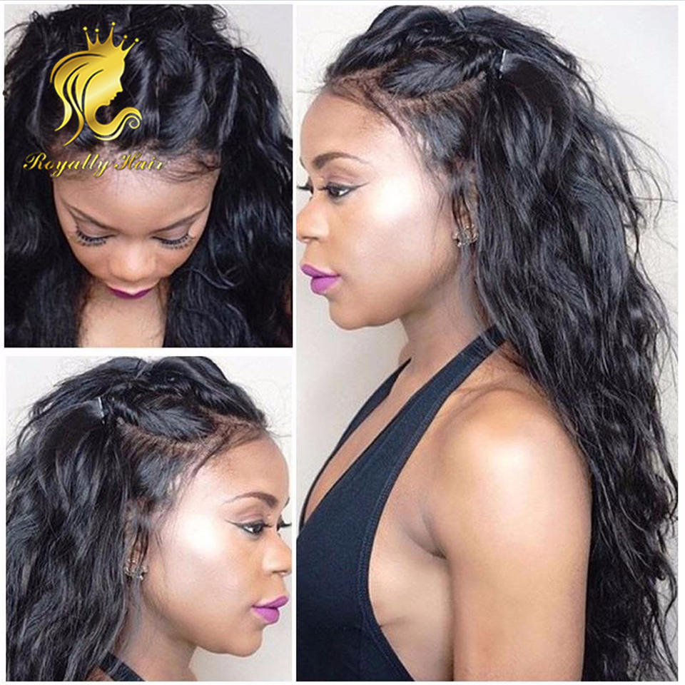Brazilian Full Lace Human Hair Wigs For Black Women Glueless Front Lace Wigs Wet Wavy Lace Front Human Hair Wigs With Baby Hair