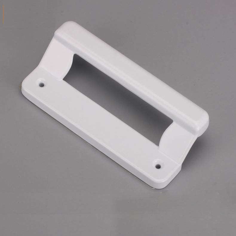 black plastic steel sliding door handle aluminum alloy window knob household furniture hardware part