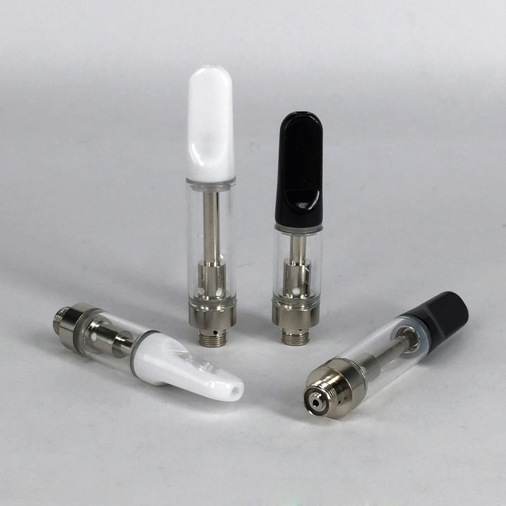 th2 eCig Ceramic coil White/black Ceramic flat mouth extract Oil Vape Cartridges .5ml 1ml 2.0mm holes Wickless atomizer with Plastic tube
th2 eCig Ceramic coil White/black Ceramic flat mouth extract Oil Vape Cartridges .5ml 1ml 2.0mm holes Wickless atomizer with Plastic tube