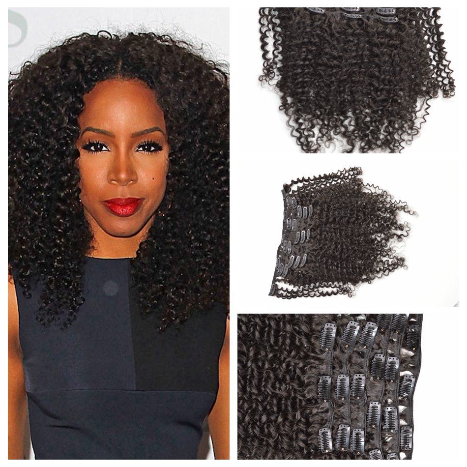 Top Clip In Hair Extensions G-EASY 100% Peruvian Human Hair Weft kinky curly hair weaves 120g 7pcs/lot free ship
Top Clip In Hair Extensions G-EASY 100% Peruvian Human Hair Weft kinky curly hair weaves 120g 7pcs/lot free ship