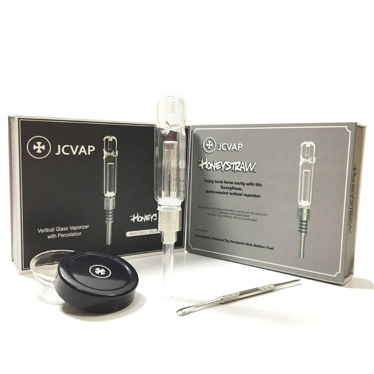 Jcvap Honeystraw with Titanium Nail Ceramic or Quartz Tip Mini Glass Pipe Oil Rig jcvap kit Dabber Straw smoking pipe
Jcvap Honeystraw with Titanium Nail Ceramic or Quartz Tip Mini Glass Pipe Oil Rig jcvap kit Dabber Straw smoking pipe