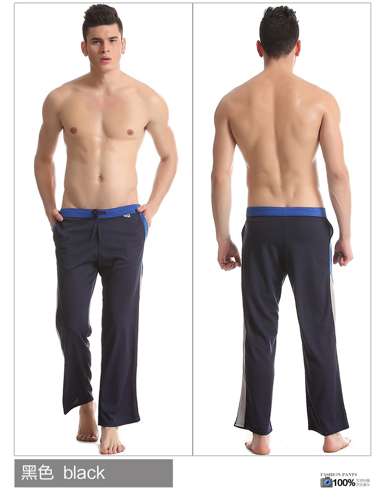 Wholesale-Men new fashion yoga Loose Men pants Leisure Optional stripe soft comfy Casual long pants spring sport pants punk cool p03